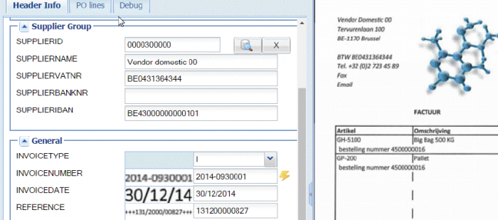 Scanning en herkenning van documenten