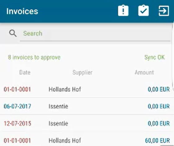 Bientôt une application conviviale pour valider les factures !